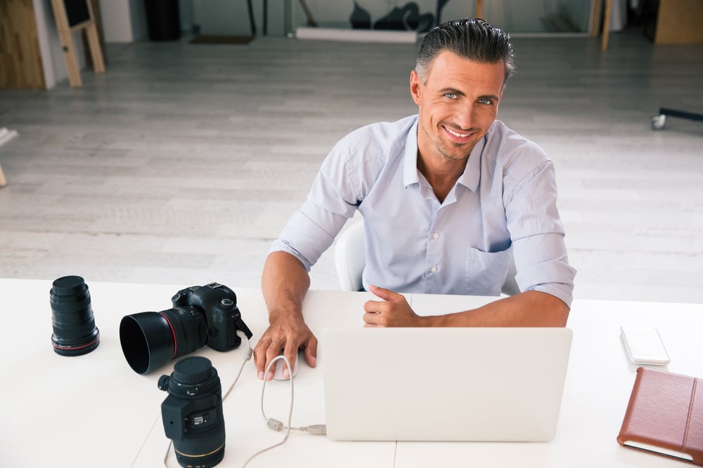stock photography of a stock photographer